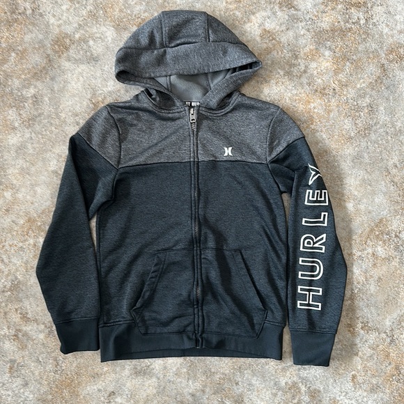 Boys Hurley Zip Up Hoodie - Picture 4 of 5